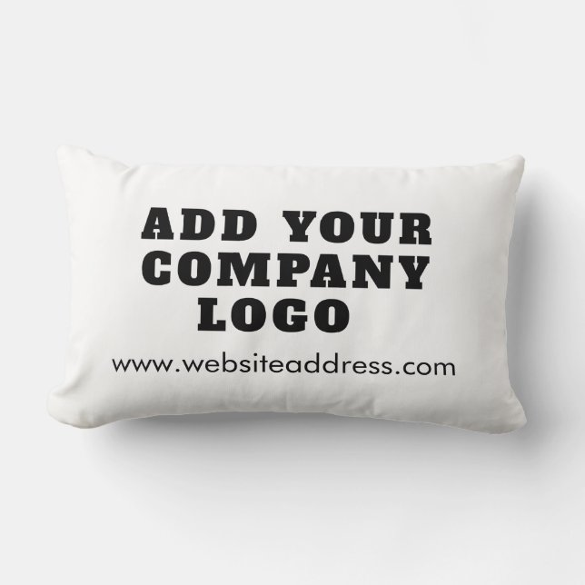 Add your Business Logo Showroom Guesthouse Lendenkissen (Vorderseite)