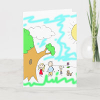 Add Your Child's Artwork to this Happy Birthday