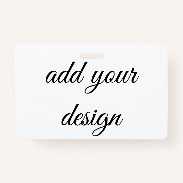 Add Your Design Ausweis (Vorderseite)