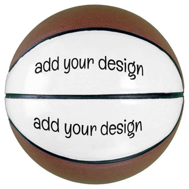 Add Your Design Basketball (Vorderseite)
