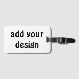 Add Your Design Gepäckanhänger