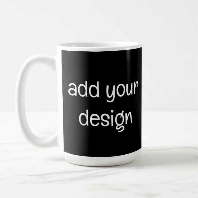 Add Your Design Kaffeetasse (Links)