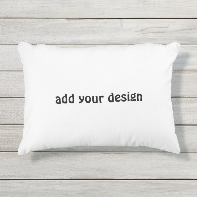 Add Your Design Kissen Für Draußen (Vorderseite)