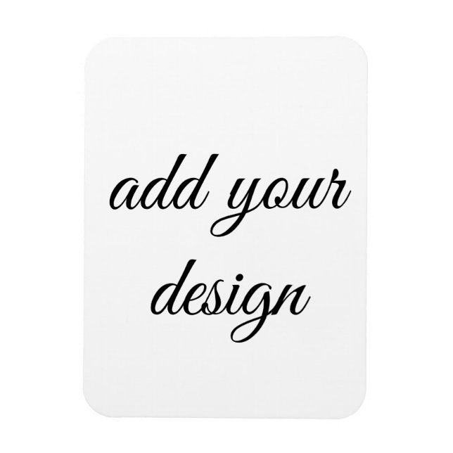 Add Your Design Magnet (Vertikal)