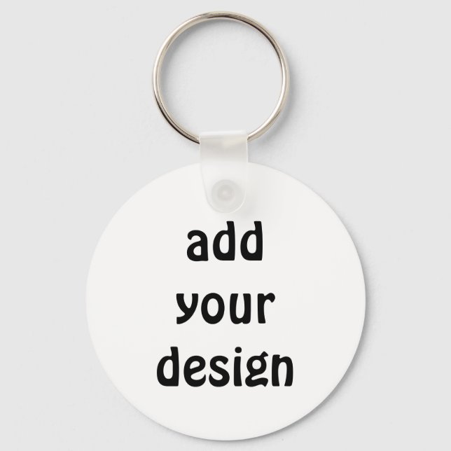 Add Your Design Schlüsselanhänger (Vorderseite)