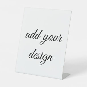 Add Your Design Sockelschild
