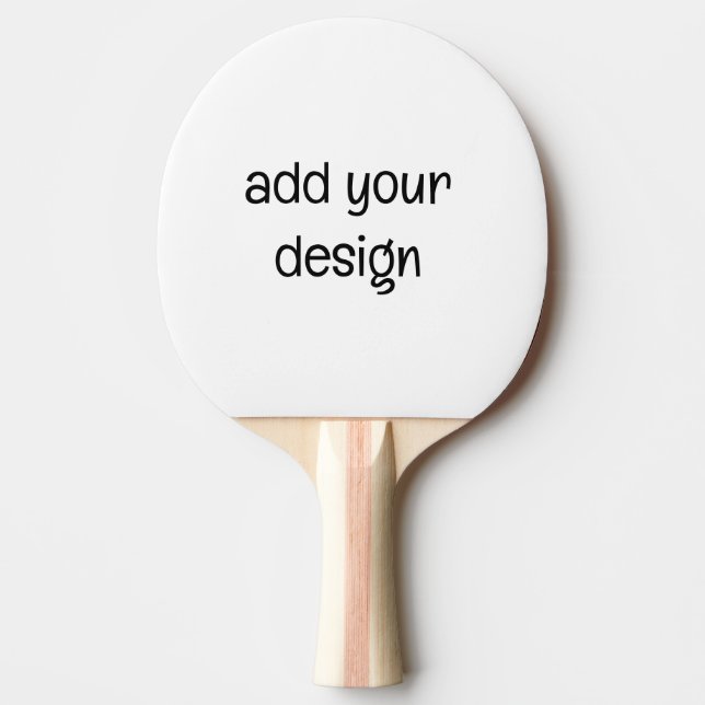 Add Your Design Tischtennis Schläger (Vorderseite)