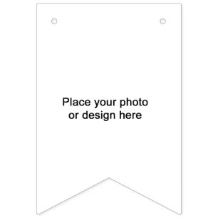 Add Your Design Wimpelkette