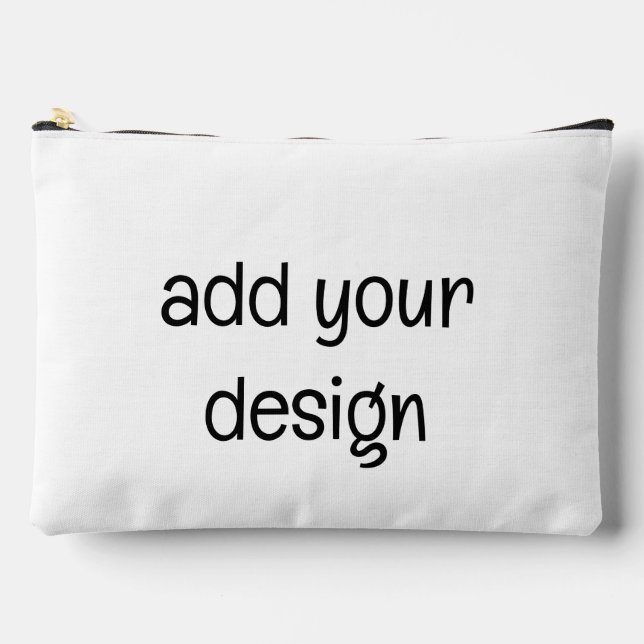 Add Your Design Zubehörtasche (Vorderseite)