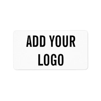 ADD YOUR LOGO ADRESSAUFKLEBER