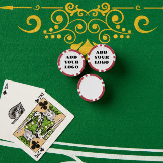 ADD YOUR LOGO POKERCHIPS