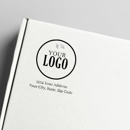 Add Your Logo Return Address Custom Gummistempel