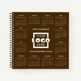 Add Your Own Business Logo 2026 Calendar |  Notizbuch