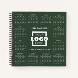 Add Your Own Business Logo 2026 Calendar |  Notizbuch