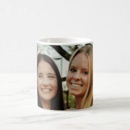 Add Your Own Custom Photo Sisters Besties Kaffeetasse