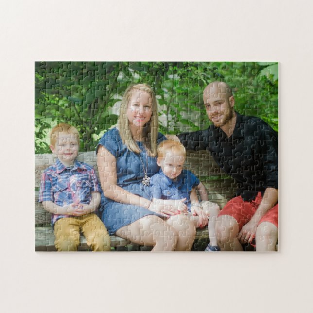 Add Your Own Foto Fun Family Gift Puzzle (Horizontal)