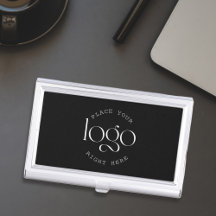 Add Your Own Logo Professional Business Black