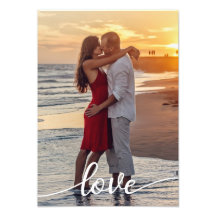 Add Your Own Romantic Love Photo Enlargement