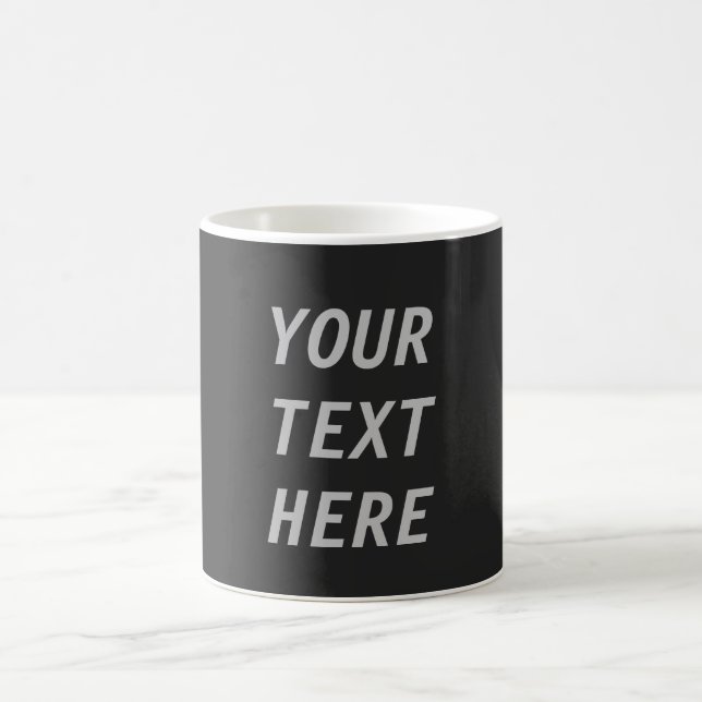 Add Your Own Text  Kaffeetasse (Mittel)