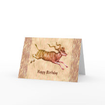 Addax - Antelope zum Geburtstag von Wild Crazy Fri