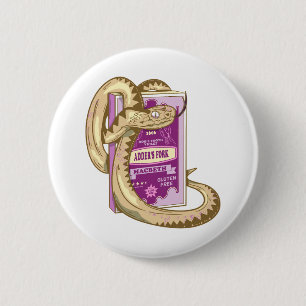 ADDERS FORK Hexen Zauber Shakespeare Button