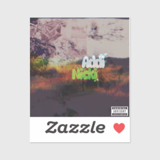 Addi Nicki Albumcover-Kunstwerk Aufkleber