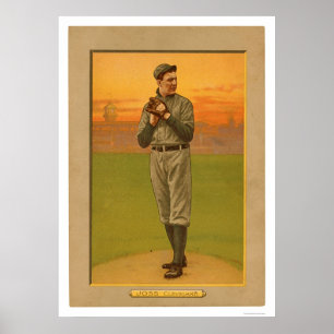 Addie Joss Cleveland Baseball 1911 Poster