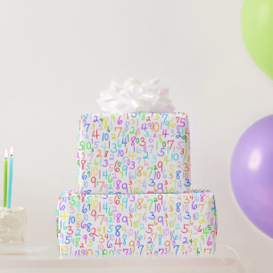 Addiere es (auf weißem Hintergrund) Geschenkpapier