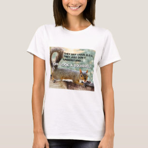 ADDIEREN Sie Eichhörnchen-Foto T-Shirt
