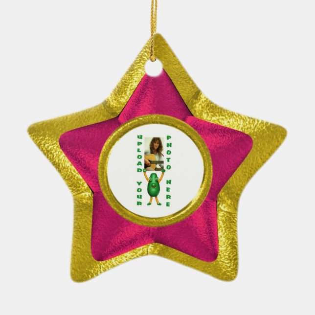 Addieren Sie Foto 2 beide Seiten Keramik Ornament (Vorne)