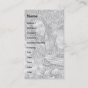 Addieren Sie Ihr eigenes Foto Visitenkarte