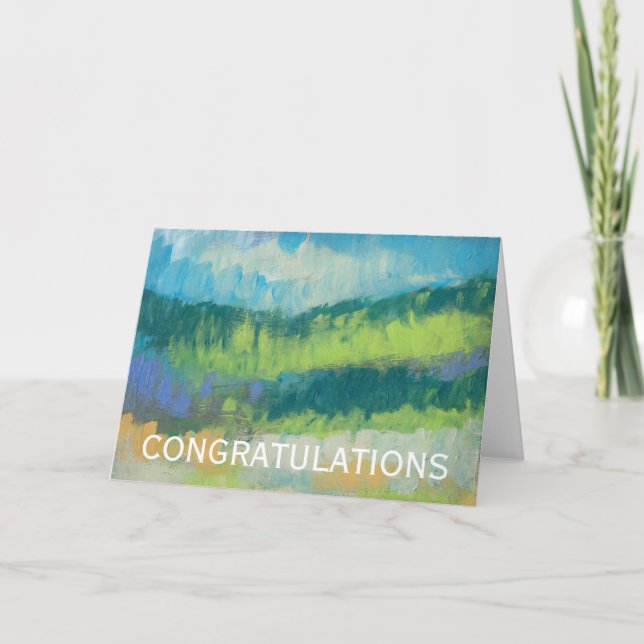 Addieren Sie Ihr Feld II des Text-| Impasto Karte (Vorderseite)