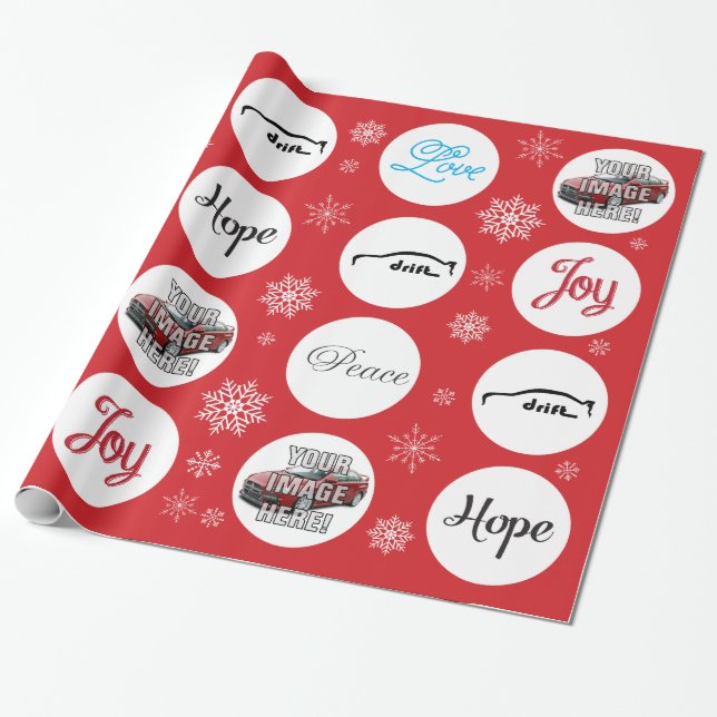 Addieren Sie Ihr Foto! Mitsubishi Evo X Geschenkpapier (Ungerollt)