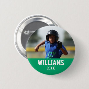 Addieren Sie Ihr Foto - Sport-Team Button