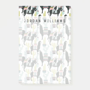 Addieren Sie Ihr Namens  lassen uns Taco über Lama Post-it Klebezettel