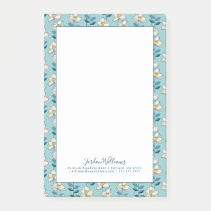 Addieren Sie Ihr Namens  Mitte- des Post-it Klebezettel