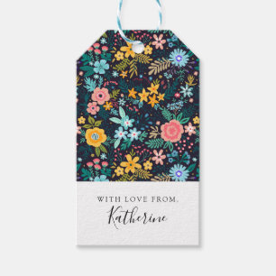 Addieren Sie Ihr Namens  niedliches buntes Geschenkanhänger