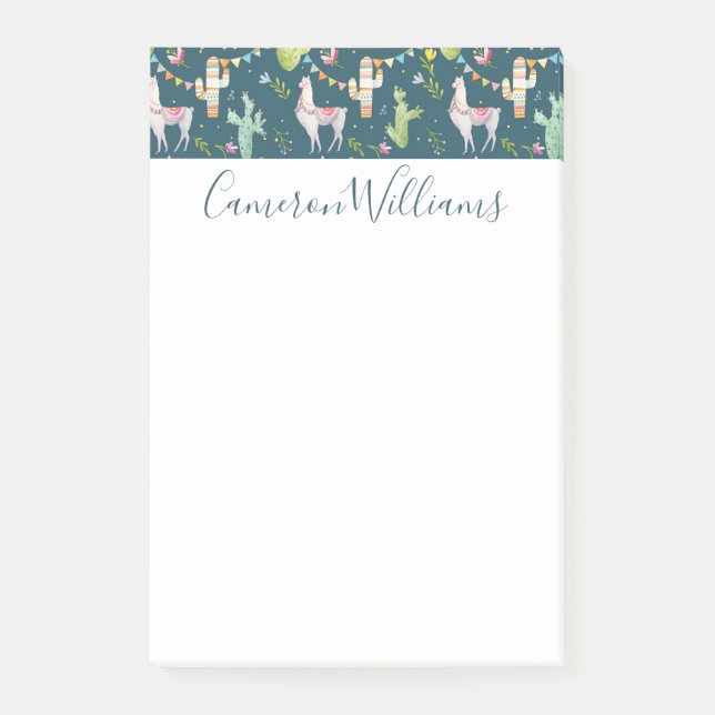 Addieren Sie Ihr Namens| Post-it Klebezettel (Vorderseite)