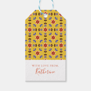 Addieren Sie Ihr Namens  skandinavisches Geschenkanhänger