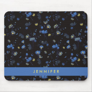 Addieren Sie Ihr Namens  Wind durchgebranntes Mousepad