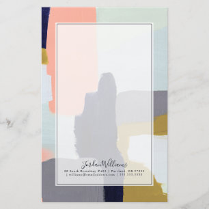 Addieren Sie Ihr träges Namens  Briefpapier