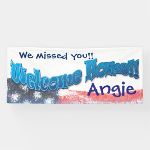 Addieren Sie Ihre eigene willkommene Banner