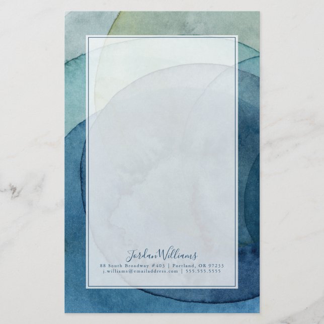 Addieren Sie Ihre Namens| entwickelnden Planeten Briefpapier (Vorderseite)