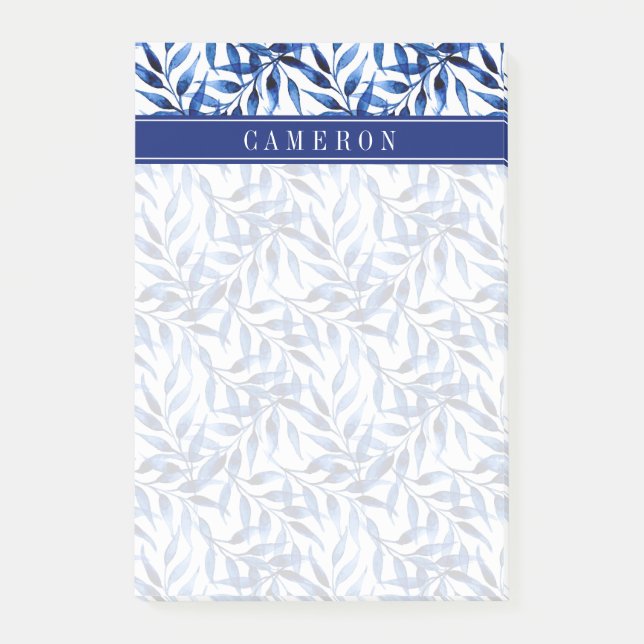 Addieren Sie Ihre Namens| handgemalte Post-it Klebezettel (Vorderseite)