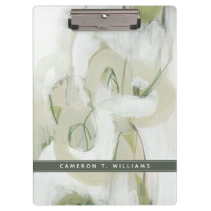 Addieren Sie Ihre Namens  Kante Klemmbrett