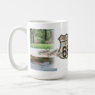 addieren Sie Ihre Tasse Fotos Weges 66