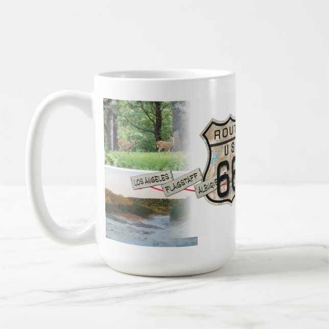 addieren Sie Ihre Tasse Fotos Weges 66 (Links)