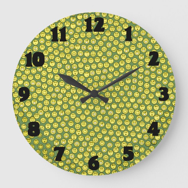 ADDIEREN SIE IHREN EIGENEN FOTO-CHANGEABLE GROßE WANDUHR (Vorderseite)