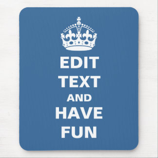 Addieren Sie Ihren eigenen Text hier! Mousepad