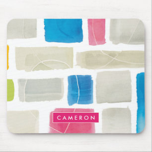 Addieren Sie Ihren Namens  Comares III abstrakten Mousepad